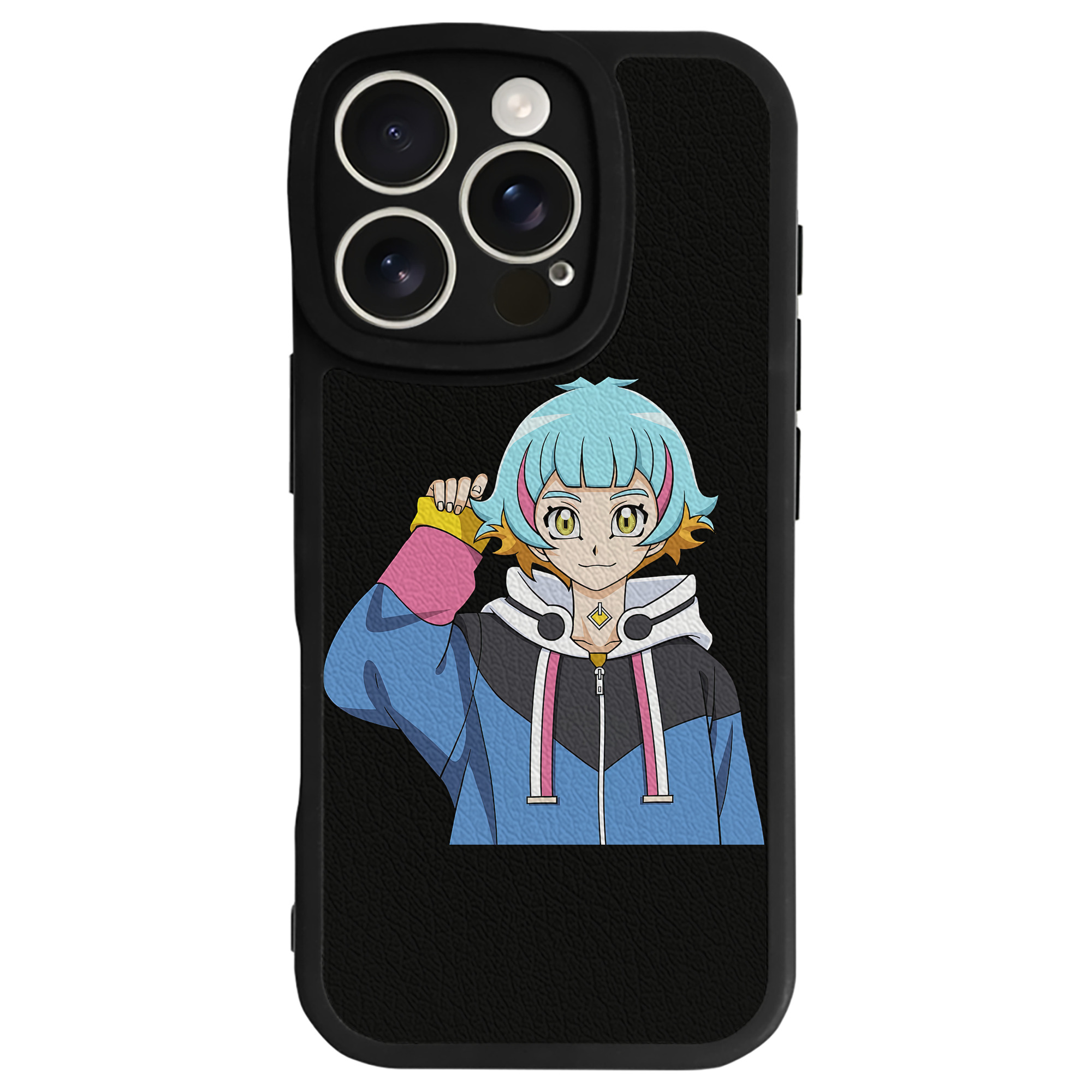遊☆戯☆王 Yu-Gi-Oh! 【iPhone 16シリーズ対応】シリコンスマホケース（レザー調） 材質：シリコン